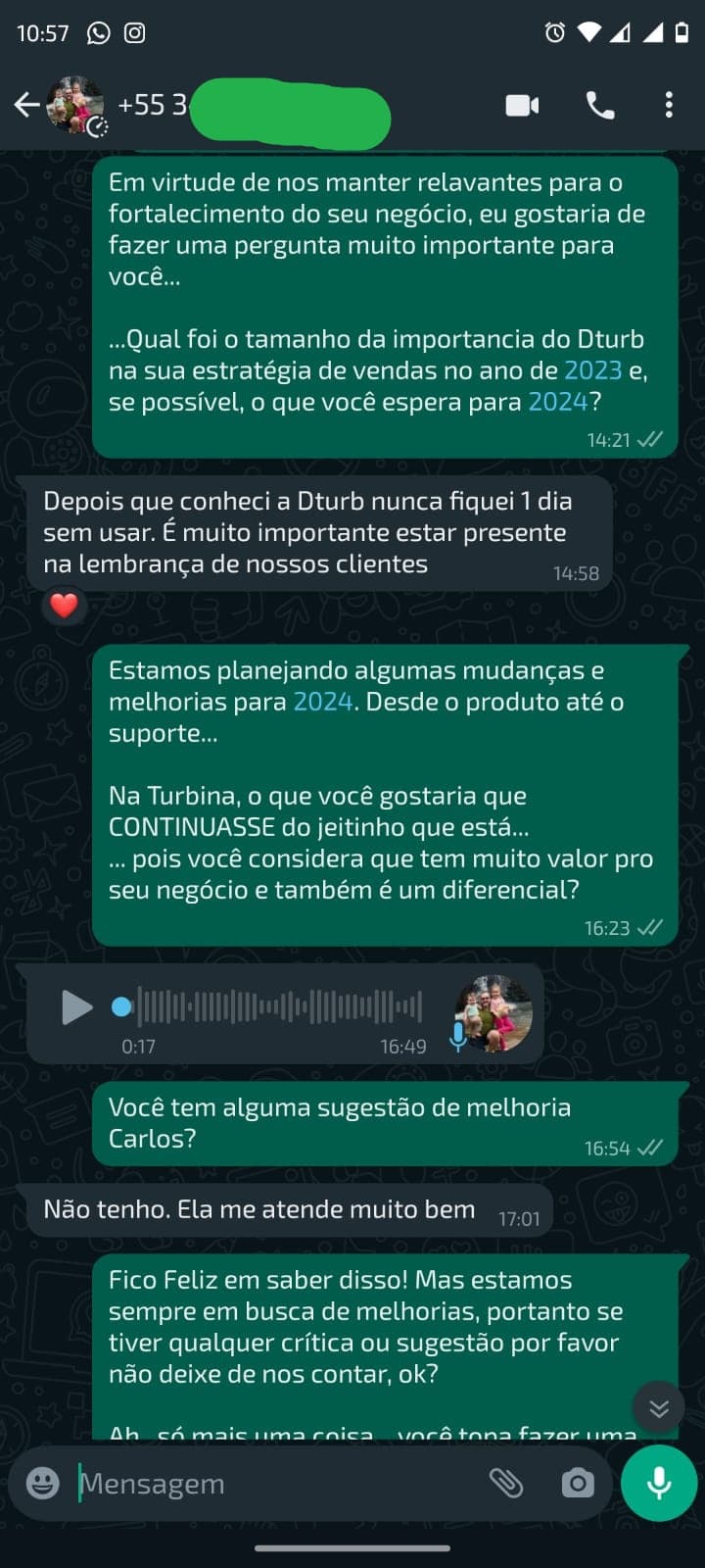 Agora os Clientes Lembram de Mim